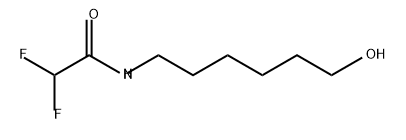 2,2-Difluoro-N-(6-hydroxyhexyl)acetamide Structure