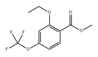 Methyl 2-ethoxy-4-(trifluoromethoxy)benzoate Structure