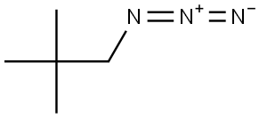 1-Azido-2,2-dimethylpropane Structure