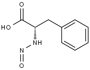(S)-2-(nitroso(phenyl)amino)propanoic acid Structure