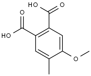4-Methoxy-5-methylphthalic acid Structure