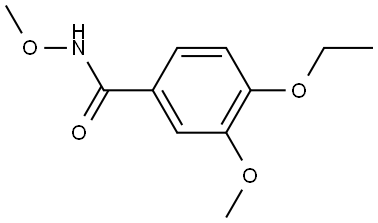 4-ethoxy-N,3-dimethoxybenzamide Structure