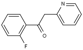 1-(2-Fluorophenyl)-2-(2-pyridinyl)ethanone Structure