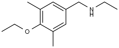 4-Ethoxy-N-ethyl-3,5-dimethylbenzenemethanamine Structure