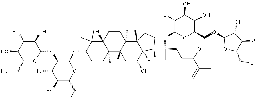 Notoginsenoside LK7 Structure