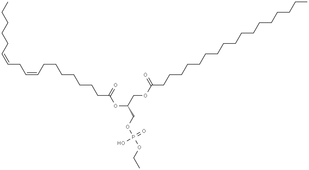 SLPEth (18:0/18:2 PEth) Structure