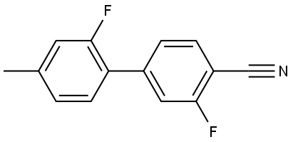 2',3-Difluoro-4'-methyl[1,1'-biphenyl]-4-carbonitrile Structure