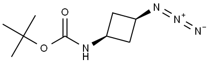 Carbamic acid, N-(cis-3-azidocyclobutyl)-, 1,1-dimethylethyl ester