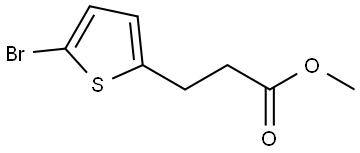 5-Bromo-2-thiophene methyl propionate Structure