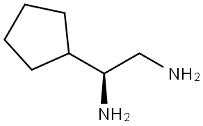(S)-1-cyclopentylethane-1,2-diamine Structure
