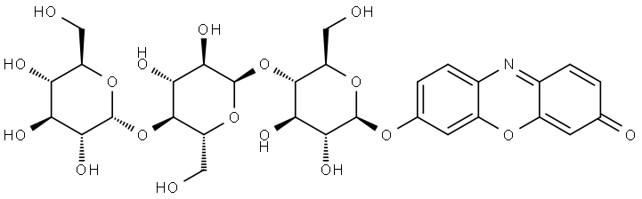 Resorufin-Maltotrioside Structure