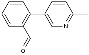 2-(6-Methyl-3-pyridinyl)benzaldehyde Structure