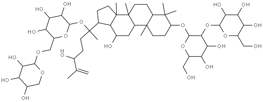 Quinquefoloside Lc Structure