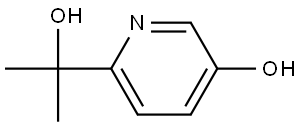 6-(2-Hydroxypropan-2-yl)pyridin-3-ol Structure