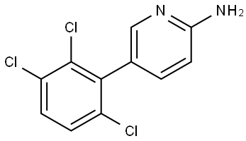 5-(2,3,6-Trichlorophenyl)-2-pyridinamine Structure