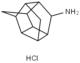 pentacyclo[5.4.0.0^{2,6}.0^{3,10}.0^{5,9}]undecan-8-amine hydrochloride Structure