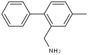 4-Methyl[1,1'-biphenyl]-2-methanamine Structure