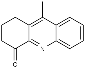 4(1H)-Acridinone, 2,3-dihydro-9-methyl- Structure