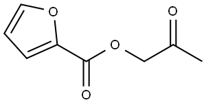 2-Oxopropyl 2-furancarboxylate Structure