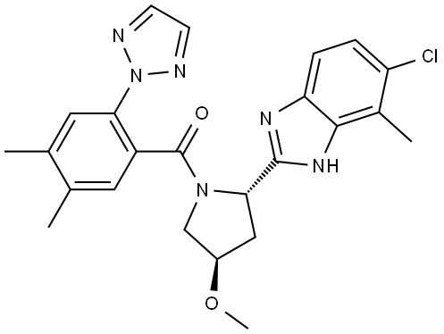 Daridorexant Impurity 55 Structure