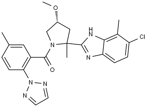 Daridorexant Impurity 10 Structure