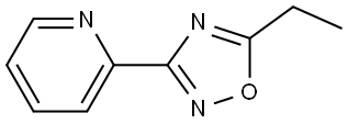 2-(5-ethyl-1,2,4-oxadiazol-3-yl)pyridine Structure