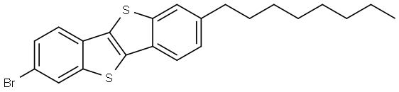[1]Benzothieno[3,2-b][1]benzothiophene, 2-bromo-7-octyl- Structure