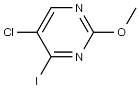 5-Chloro-4-iodo-2-methoxypyrimidine Structure