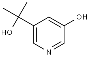 5-(2-Hydroxypropan-2-yl)pyridin-3-ol Structure