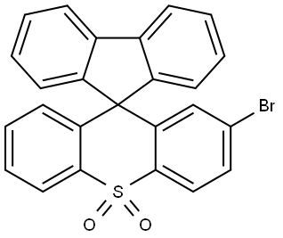 2'-bromospiro[fluorene-9,9'-thioxanthene] 10',10'-dioxide Structure