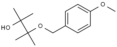 3-[(4-Methoxyphenyl)methoxy]-2,3-dimethyl-2-butanol Structure
