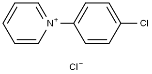 1-(4-Chlorophenyl)pyridin-1-iumchloride Structure