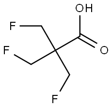 3-fluoro-2,2-bis(fluoromethyl)propanoic acid Structure