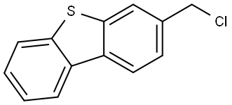 3-(Chloromethyl)dibenzothiophene Structure