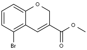 methyl 5-bromo-2H-chromene-3-carboxylate Structure