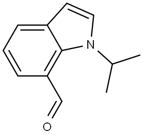 1-(1-Methylethyl)-1H-indole-7-carboxaldehyde Structure