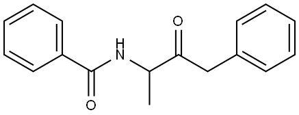 Benzamide, N-(1-methyl-2-oxo-3-phenylpropyl)- Structure