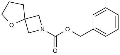benzyl 5-oxa-2-azaspiro[3.4]octane-2-carboxylate Structure
