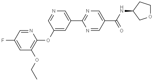 Diacylglycerol acyltransferase inhibitor-2 Structure