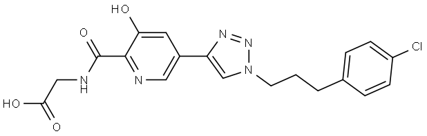 Prolyl Hydroxylase inhibitor 1 Structure