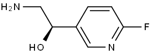 (R)-2-amino-1-(6-fluoropyridin-3-yl)ethan-1-ol Structure