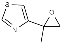 Thiazole, 4-(2-methyl-2-oxiranyl)- Structure