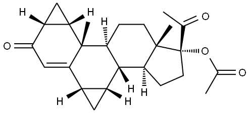 Cyproterone Impurity 5 Structure
