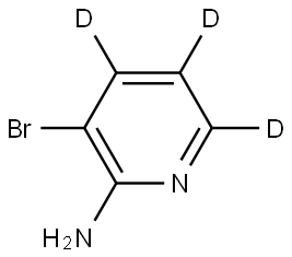 3-bromopyridin-4,5,6-d3-2-amine Structure