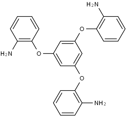 2,2',2"-(benzene-1,3,5-triyltris(oxy))trianiline Structure