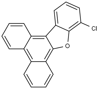 10-chlorophenanthro[9,10-b]benzofuran Structure
