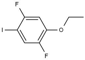 1-ethoxy-2,5-difluoro-4-iodobenzene Structure