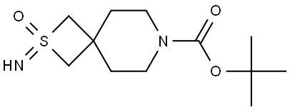 tert-Butyl 2-imino-2-thia-7-azaspiro[3.5]nonane-7-carboxylate 2-oxide Structure