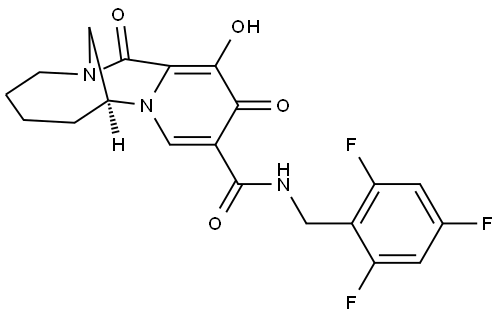 Odentegravirum Structure