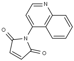 1-(4-Quinolinyl)-1H-pyrrole-2,5-dione Structure